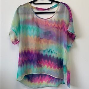 Jack by BB Dakota tie dye top